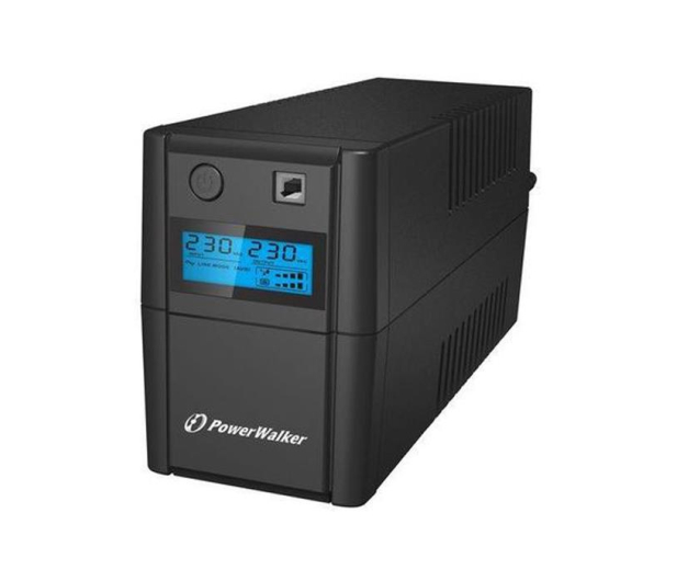 POWERWALKER UPS LINE-INTERACTIVE 850VA 2X 230V PL OUT, RJ11 IN/OUT, USB, LCD VI 850 SE LCD - 208707 - zdjęcie 3